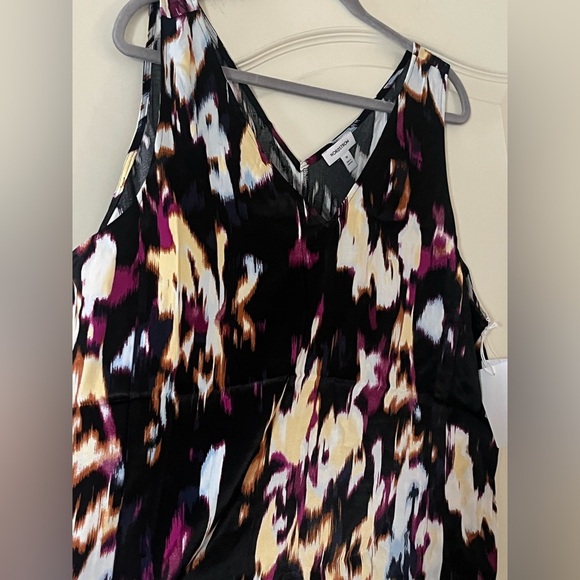 New! Nordstrom brand Women's Sleeveless Abstract Print Blouse Size 1X - Picture 11 of 13